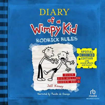 Diary of a Wimpy Kid: Rodrick Rules: Enhanced Edition Audibook, by Jeff Kinney