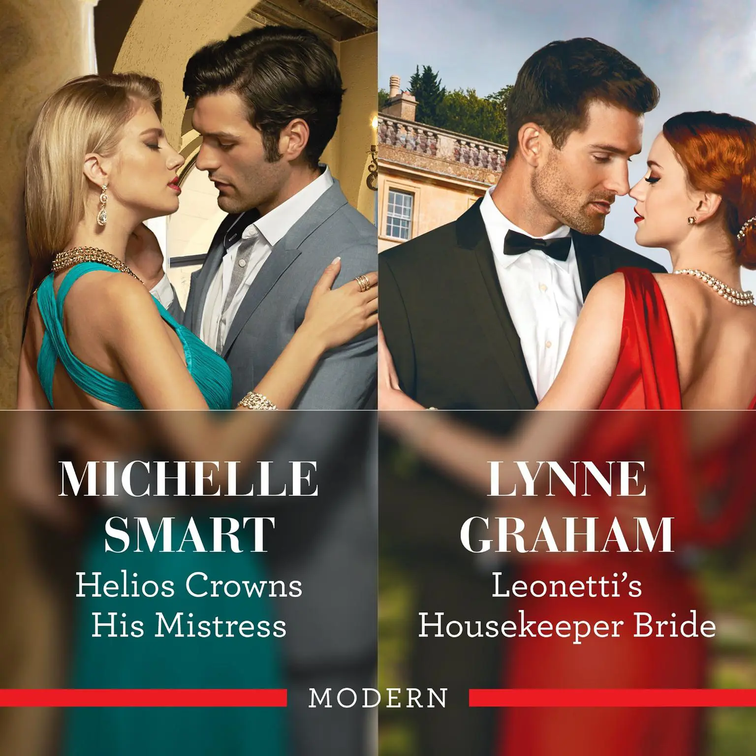 Helios Crowns His Mistress/Leonettis Housekeeper Bride Audiobook, by Lynne Graham