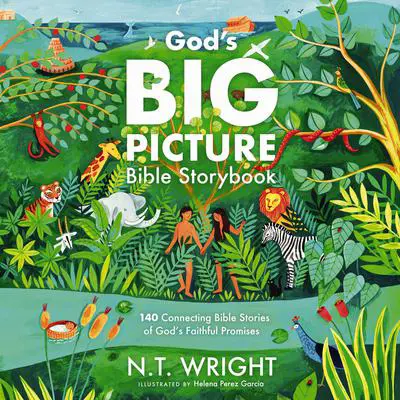 God's Big Picture Bible Storybook: 140 Connecting Bible Stories of God’s Faithful Promises Audibook, by N. T. Wright