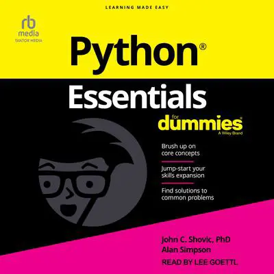 Python Essentials For Dummies Audibook, by Alan Simpson
