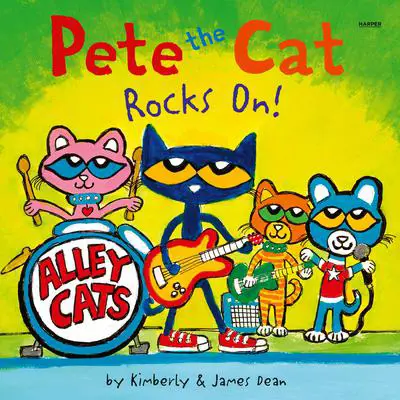 Pete the Cat Rocks On! Audibook, by James Dean