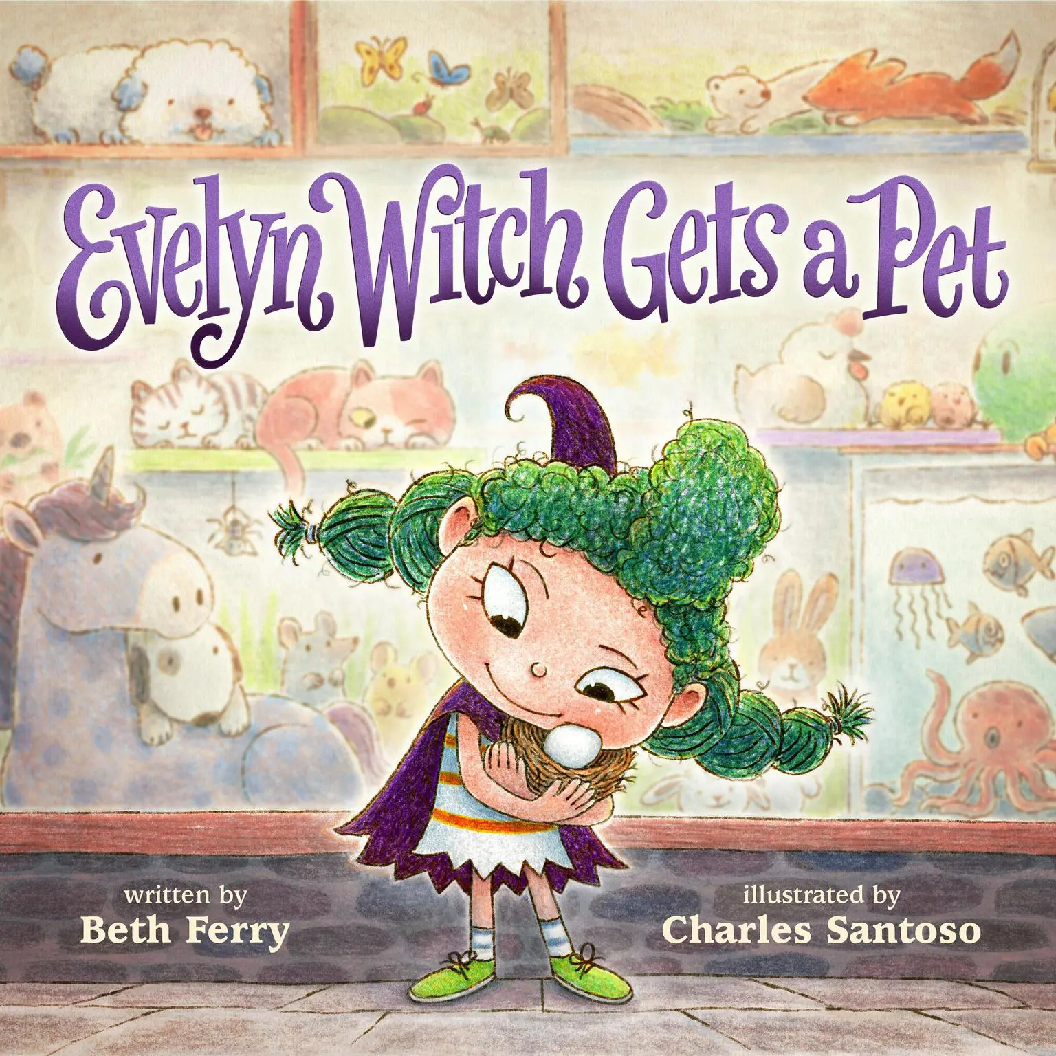 Evelyn Witch Gets a Pet Audiobook, by Beth Ferry