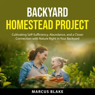 Backyard Homestead Project: Cultivating Self-Sufficiency, Abundance, and a Closer Connection with Nature Right in Your Backyard Audibook, by Marcus Blake