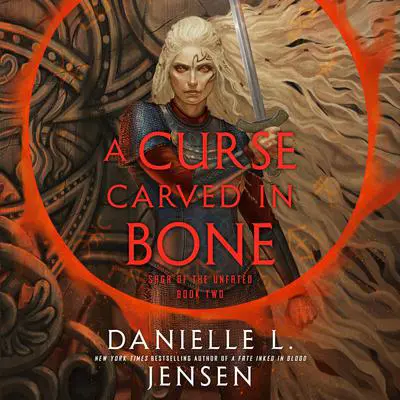 A Curse Carved in Bone: Book Two of the Saga of the Unfated Audibook, by Danielle L. Jensen