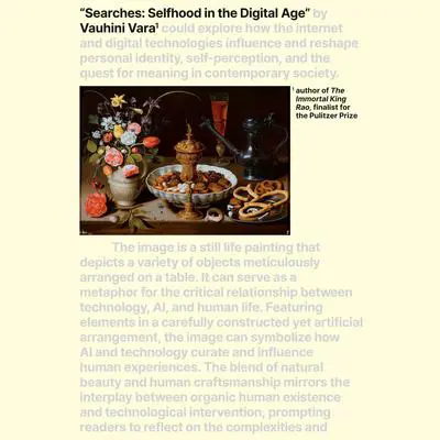 Searches: Selfhood in the Digital Age Audibook, by Vauhini Vara