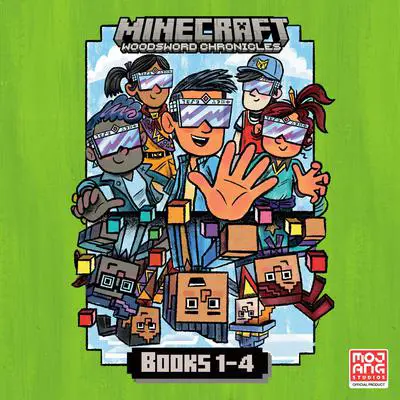 Minecraft Woodsword Chronicles Box Set Books 1-4 (Minecraft): Into the Game! (Minecraft Woodsword Chronicles #1); Night of the Bats! (Minecraft Woodsword Chronicles #2); and more! Audibook, by Nick Eliopulos