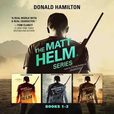 The Matt Helm Series, Books 1–3 Audibook, by Donald Hamilton