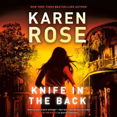 Knife in the Back Audibook, by Karen Rose