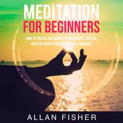 Meditation for Beginners: How to Create and Manifest Abundance, Wealth, Positive Habits and Better Relationships Audibook, by Allan Fisher