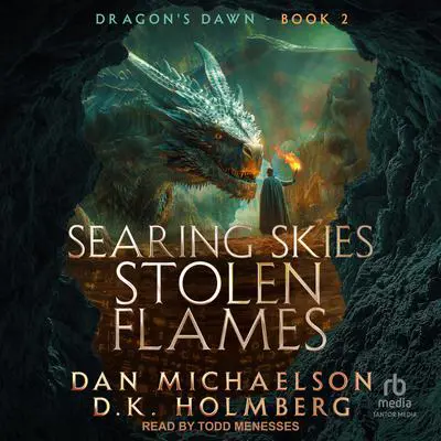 Searing Skies, Stolen Flames Audibook, by D.K. Holmberg