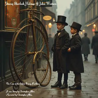 Young Sherlock Holmes &amp; John Watson: The Case of the Stolen Penny Farthing Audibook, by Christopher Allen