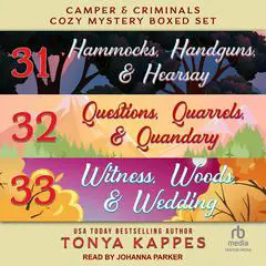 Camper & Criminals Cozy Mystery Boxed Set: Books 31-33 Audibook, by Tonya Kappes