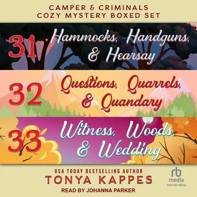 Camper & Criminals Cozy Mystery Boxed Set: Books 31-33 Audibook, by Tonya Kappes