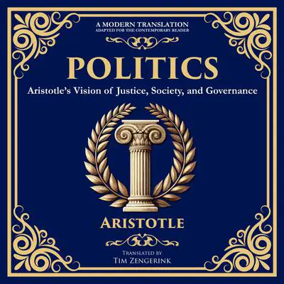 Politics: Aristotle’s Vision of Justice, Society, and Governance - A Modern Translation - Adapted for the Contemporary Reader Audibook, by Aristotle