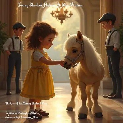 Young Sherlock Holmes & John Watson: The Case of the Missing Shetland Pony Audibook, by Christopher Allen