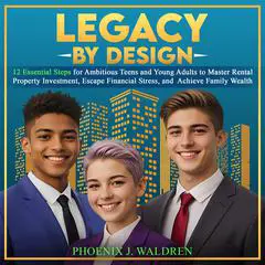 Legacy by Design: 12 Essential Steps for Ambitious Teens and Young Adults to Master Rental Investment, Escape Financial Stress, and Achieve Family Wealth Audibook, by Phoenix J. Waldren