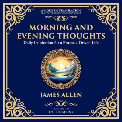 Morning and Evening Thoughts: Daily Inspiration for a Purpose-Driven Life Audibook, by James Allen