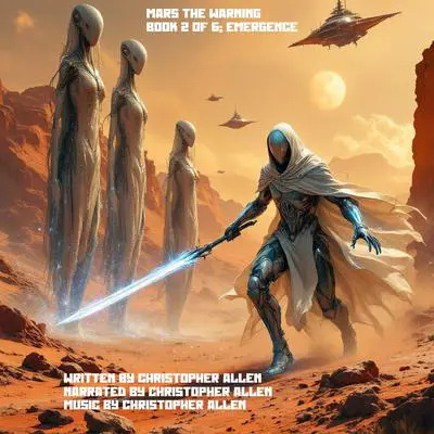 Mars the Warning: Book 2 of 6 Emergence Audibook, by Christopher Allen