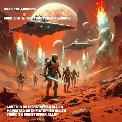 Mars the Warning: Book 3 of 6: The Fractured Alliance Audibook, by Christopher Allen