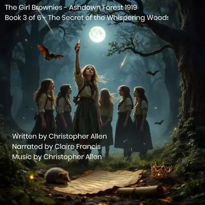 The Girl Brownies - Ashdown Forest 1919: Book 3 of 6 - The Secret of the Whispering Woods Audibook, by Christopher Allen