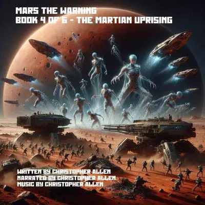 Mars the Warning: Book 4 of 6 - The Martian Uprising Audibook, by Christopher Allen