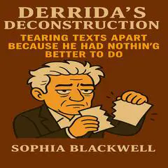 Derrida's Deconstruction: Tearing Texts Apart Because He Had Nothing Better To Do Audibook, by Sophia Blackwell
