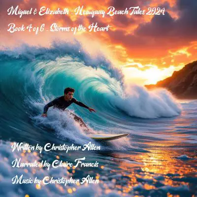 Miguel & Elizabeth - Newquay Beach Tales 2024: Book 4 0f 6 - Storms of the Heart Audibook, by Christopher Allen