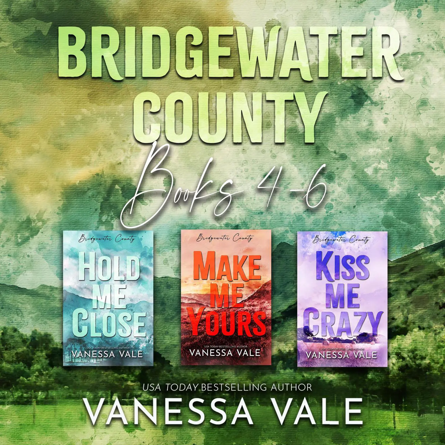 Bridgewater County Series Boxed Set, Books 4–6 Audiobook, by Vanessa Vale