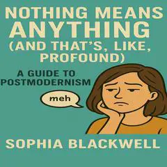 Nothing Means Anything (And That's, Like, Profound): A Guide to Postmodernism Audibook, by Sophia Blackwell