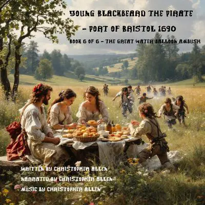 Young Blackbeard the Pirate - Port of Bristol 1690: Book 6 of 6 - The Great Water Balloon Ambus Audibook, by Christopher Allen