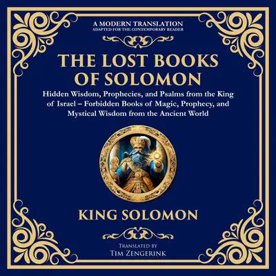The Lost Books of Solomon – Hidden Wisdom, Prophecies, and Psalms from the King of Israel: Forbidden Books of Magic, Prophecy, and Mystical Wisdom from the Ancient World Audibook, by Tim Zengerink