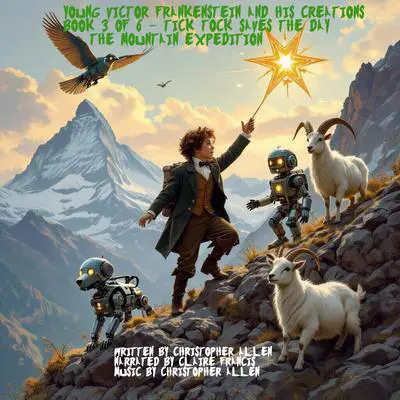 Young Victor Frankenstein and his Creations: Book 3 of 6 - Tick Tock Saves the Day - The Mountain Expedition Audibook, by Christopher Allen