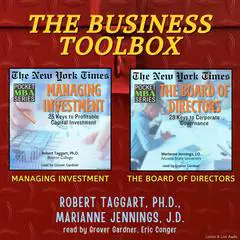 The Business Toolbox: Managing Investment & The Board of Directors Audibook, by Marianne Jennings