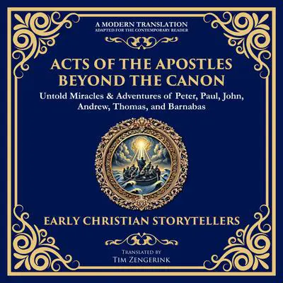 Acts of the Apostles Beyond the Canon: Untold Miracles & Adventures of Peter, Paul, John, Andrew, Thomas, and Barnabas – A Modern Translation – Adapted for the Contemporary Reader Audibook, by Tim Zengerink