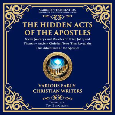 The Hidden Acts of the Apostles: Secret Journeys and Miracles of Peter, John, and Thomas: Ancient Christian Texts That Reveal the True Adventures of the Apostles – What Was Left Out of the Bible Audibook, by Tim Zengerink